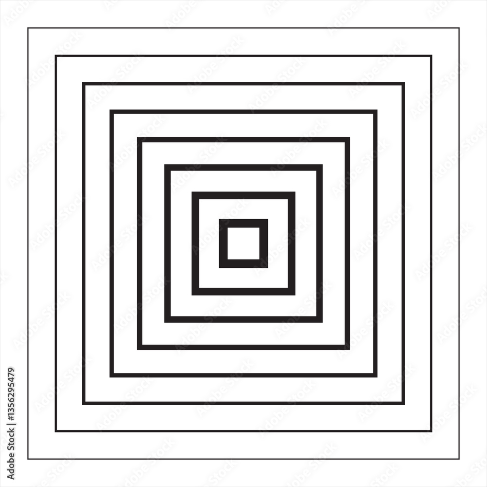 Square gradient frame blended line effect. Decoration for technology Square gradient frame blended line effect. Decoration for technology