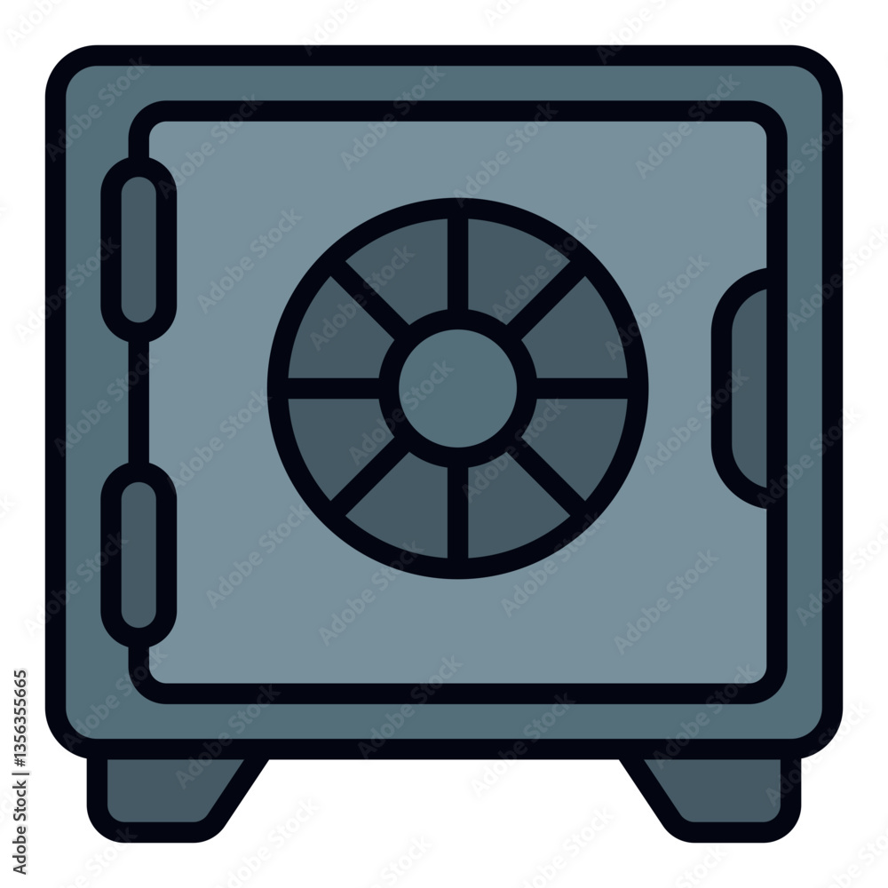 Icon Safe Representation Filled Line Icon Icon Safe Representation Filled Line Icon