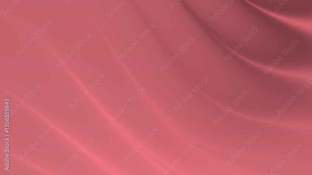 Abstract pink fabric background with smooth, reflective drapes, gentle folds, and soft curves, creating movement and depth for animation backgrounds Abstract pink fabric background with smooth, reflective drapes, gentle folds, and soft curves, creating movement and depth for animation backgrounds