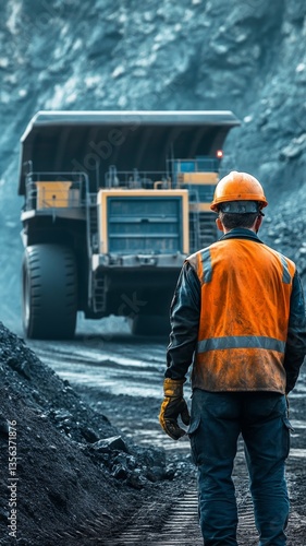 photos dramatic of mining industry