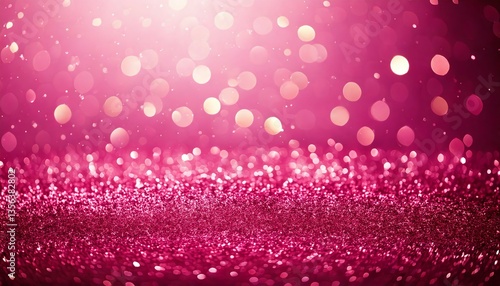 Sparkling pink glitter background.