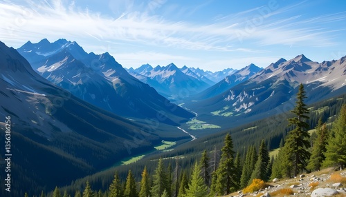  Majestic Canadian Rockies: Breathtaking Mountain Views from Northover Ridge in Alberta’s Wilderness