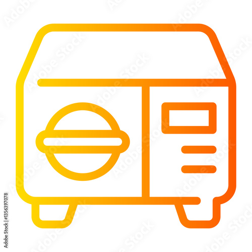 autoclave gradient icon