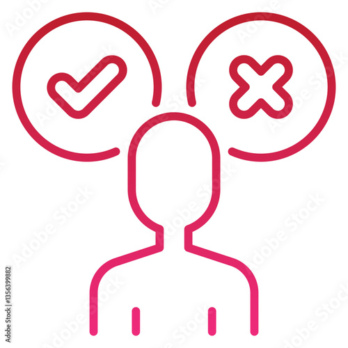 Choise Gradient Icon