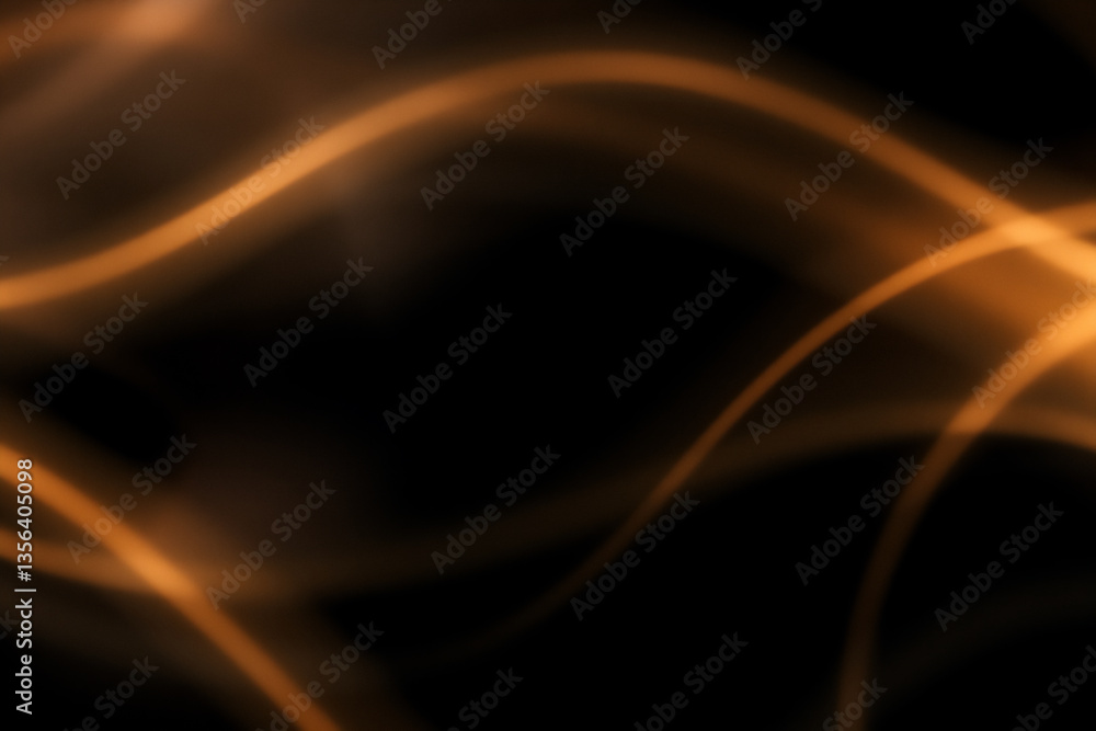 Abstract image features flowing, luminous orange lines gracefully curving across a solid black background, creating a sense of motion and smooth, elegant design. Abstract image features flowing, luminous orange lines gracefully curving across a solid black background, creating a sense of motion and smooth, elegant design.