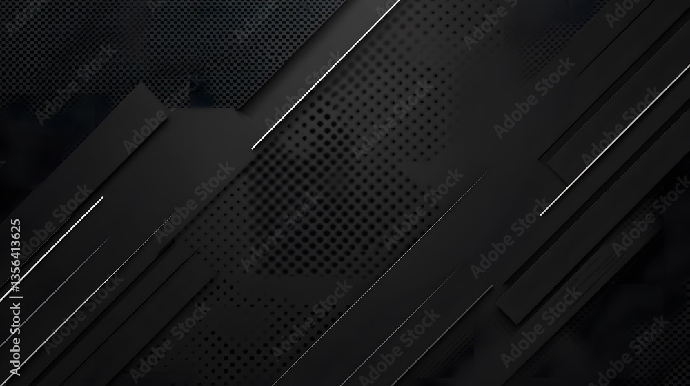 33. Premium deep black background with dynamic halftone gradient effect, accentuated by angular diagonal lines. 33. Premium deep black background with dynamic halftone gradient effect, accentuated by angular diagonal lines.
