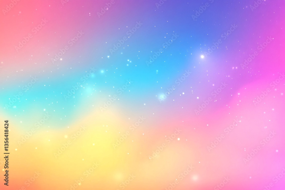 Vibrant Nebula: A stunning artistic rendition of a nebula showcasing an array of bright, soft colors with stars adding to the sense of wonder and dreaminess. Vibrant Nebula: A stunning artistic rendition of a nebula showcasing an array of bright, soft colors with stars adding to the sense of wonder and dreaminess.