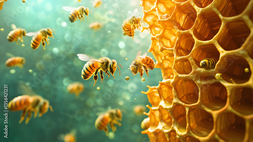 honey, bee, honeycomb, sweet, food, yellow, nature, wax, hexagon, cell, beeswax, insect, macro, beehive, pattern, hive, bees, propolis, comb, wasp, healthy, medicine, gold, vector, shape