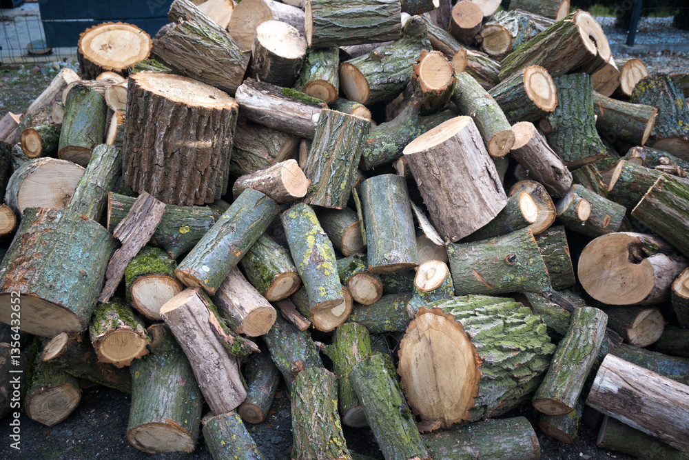 Firewood, wood delivery for the new season.