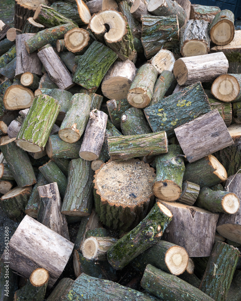 Firewood, wood delivery for the new season.