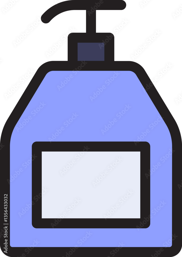 Obraz premium Liquid Soap Filled Line Icon