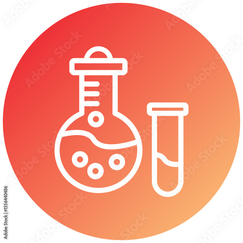 Flasks Icon Style