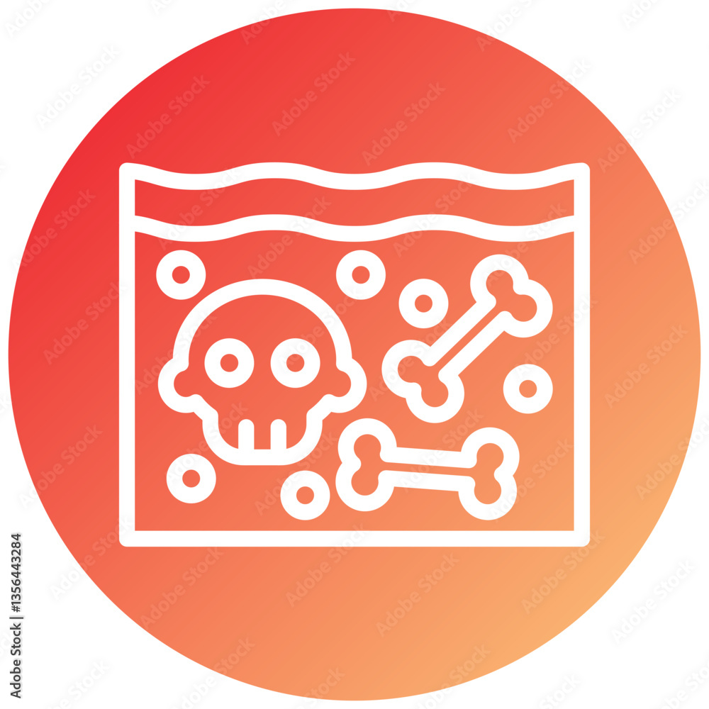 Fototapeta premium Extinction Icon Style
