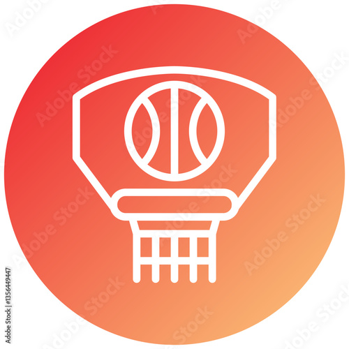 Basketball Icon Style
