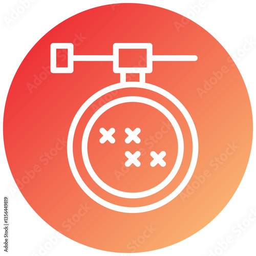 Cross Stitch Icon Style
