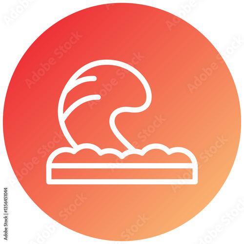 Waves Icon Style