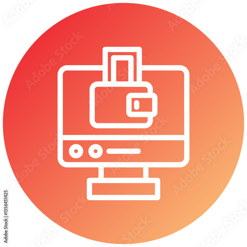 Digital Wallet Icon Style