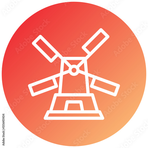 Windmill Icon Style