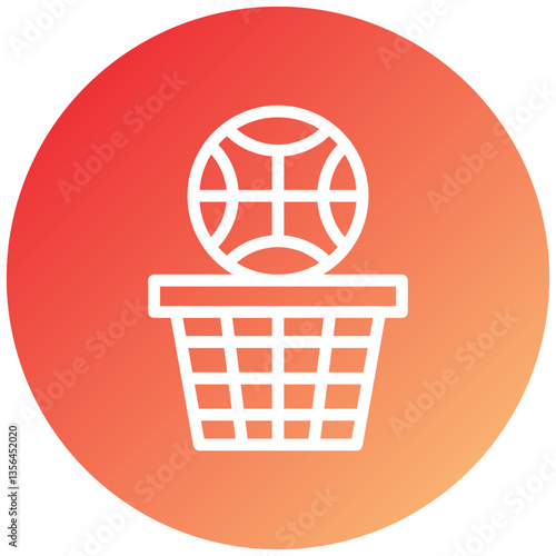 Basketball Icon Style
