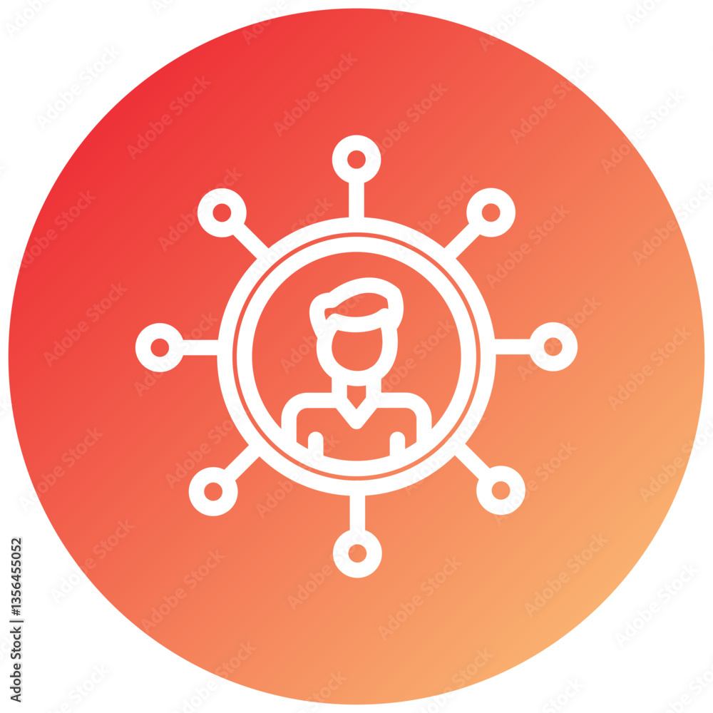 Web Affiliate Marketing Icon Style Web Affiliate Marketing Icon Style