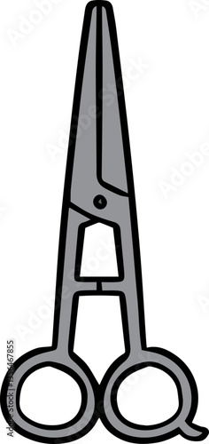 Illustration of surgical scissors