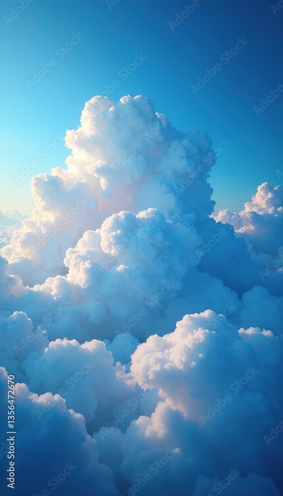 Softly glowing blue and silver clouds drifting across the sky, ethereal mist, dreamy haze, abstract background Softly glowing blue and silver clouds drifting across the sky, ethereal mist, dreamy haze, abstract background