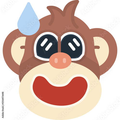 Scared Ape Icon