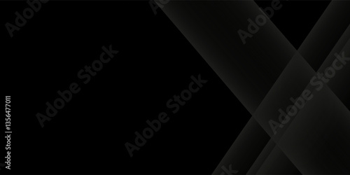 Black abstract background. Elegant dark diagonal shape elements.