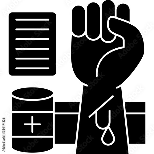 Bandage Icon Vector Element