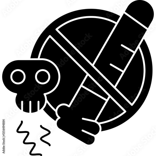 No Smoking Icon Vector Element
