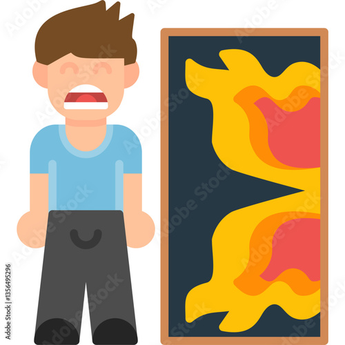 Exit Icon Vector Element