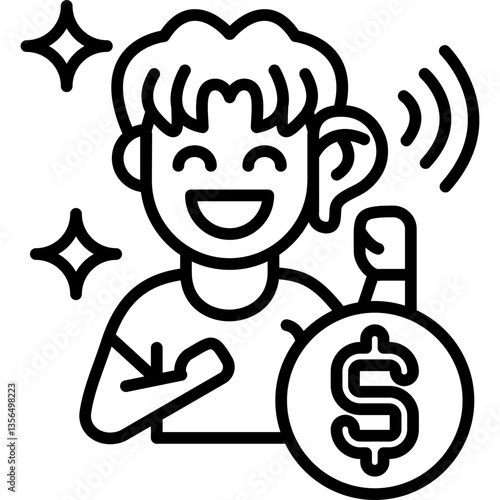 Listen Icon Vector Element