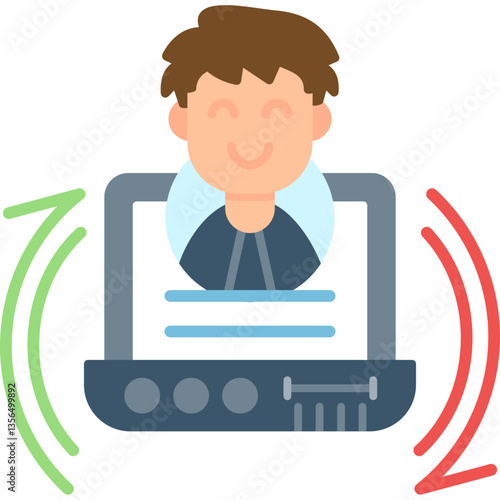 Manager Icon Vector Element