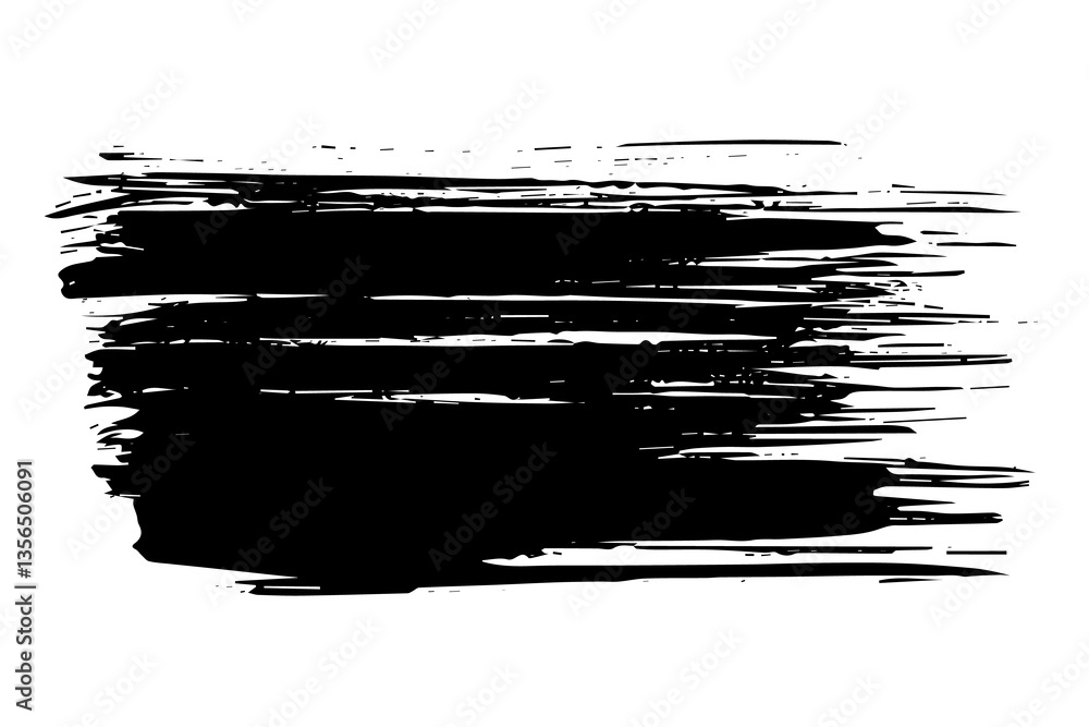 Abstract watercolor paint. Isolated grunge element for paper design. Ink paint brush stains or spots on white background