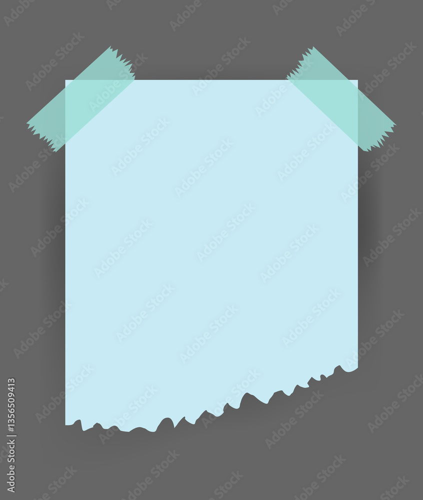 Paper notes stickers. Place for memo messages on paper sheets. Blank sticky place for to do list and office notice or information board Paper notes stickers. Place for memo messages on paper sheets. Blank sticky place for to do list and office notice or information board