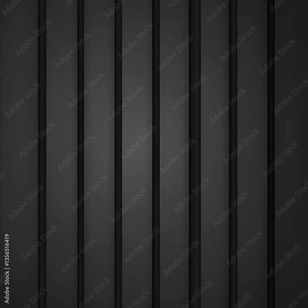 Obraz premium Abstract Dark Gray Vertical Stripes Background Texture