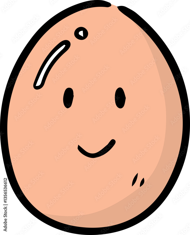 Fototapeta premium Illustration of egg