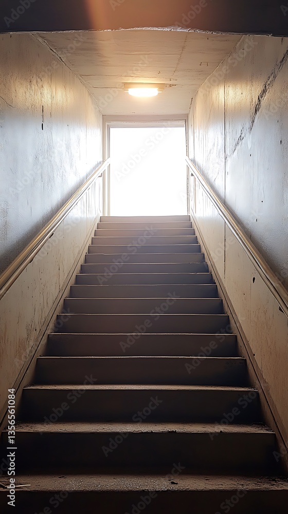 Old Stairs to Light. Old Stairs to Light.