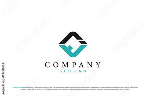 letter it or ti abstract business modern minimalist logo