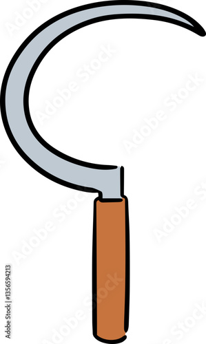 Illustration of sickle