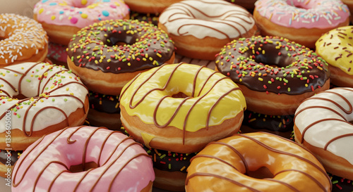 Wallpaper Mural Bakery advertising, social media food content, dessert promotions, café menu, stock photography Torontodigital.ca