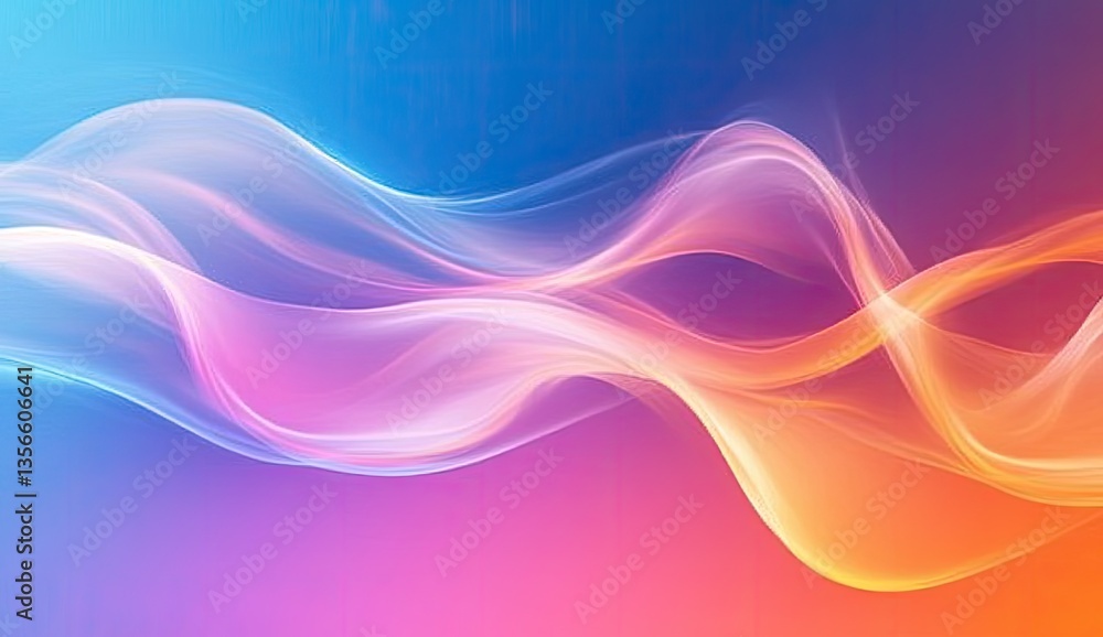 custom made wallpaper toronto digitalAbstract fluid waves of vibrant colors