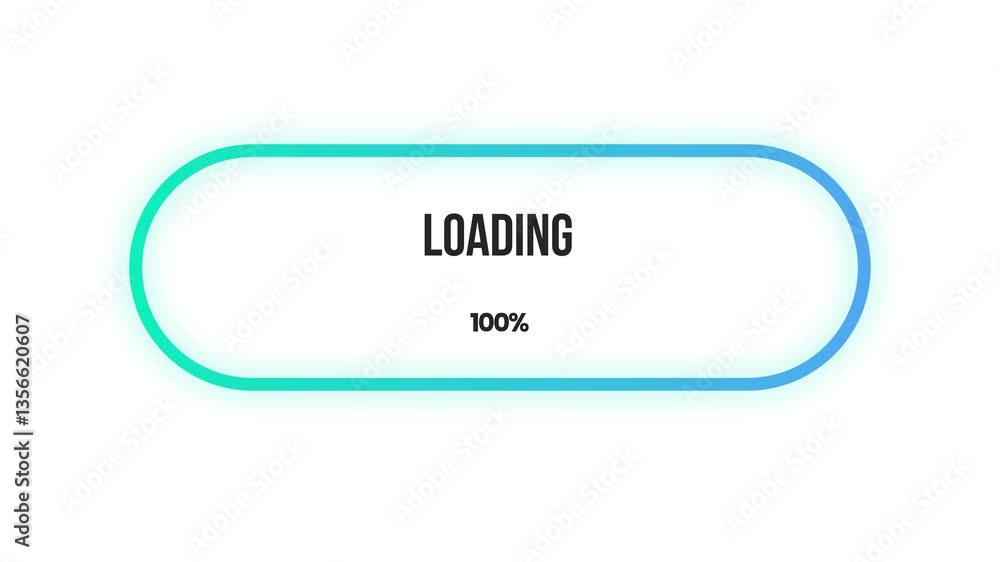 Animated 100% loading infographic elements, Market data analysis with infographics, charts with statistical report Animated 100% loading infographic elements, Market data analysis with infographics, charts with statistical report