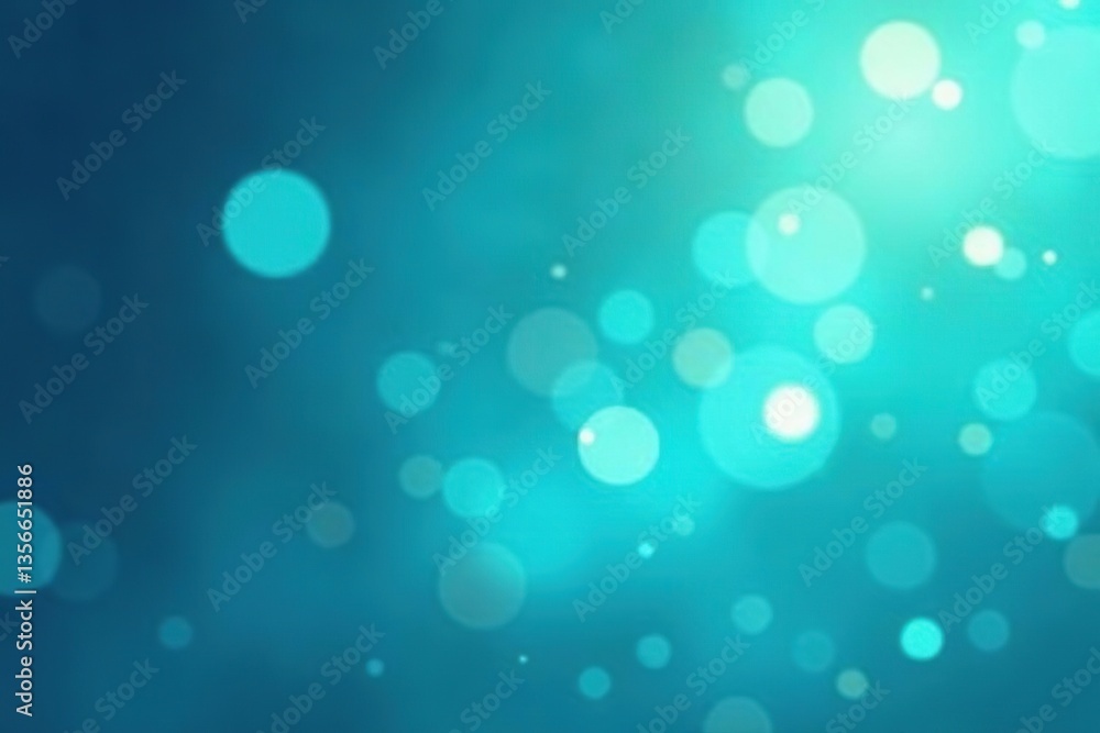 Abstract gradient background with blur blue and teal hues, adorned with sparkling bokeh lights, perfect for summer vacation concept, summer, background Abstract gradient background with blur blue and teal hues, adorned with sparkling bokeh lights, perfect for summer vacation concept, summer, background
