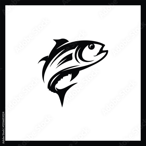 Unique modern silhouette vector design illustration