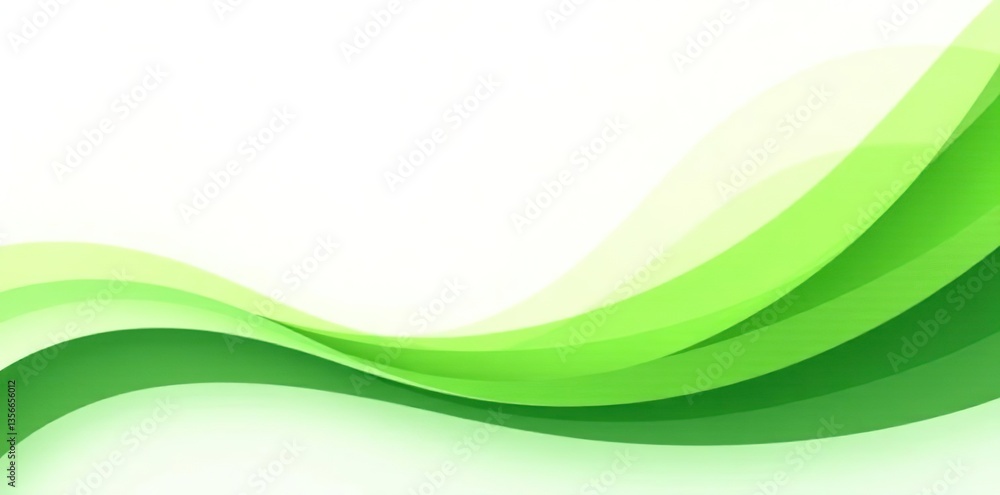 Abstract green lime curve header footer design with copy space on white background, green, footer Abstract green lime curve header footer design with copy space on white background, green, footer