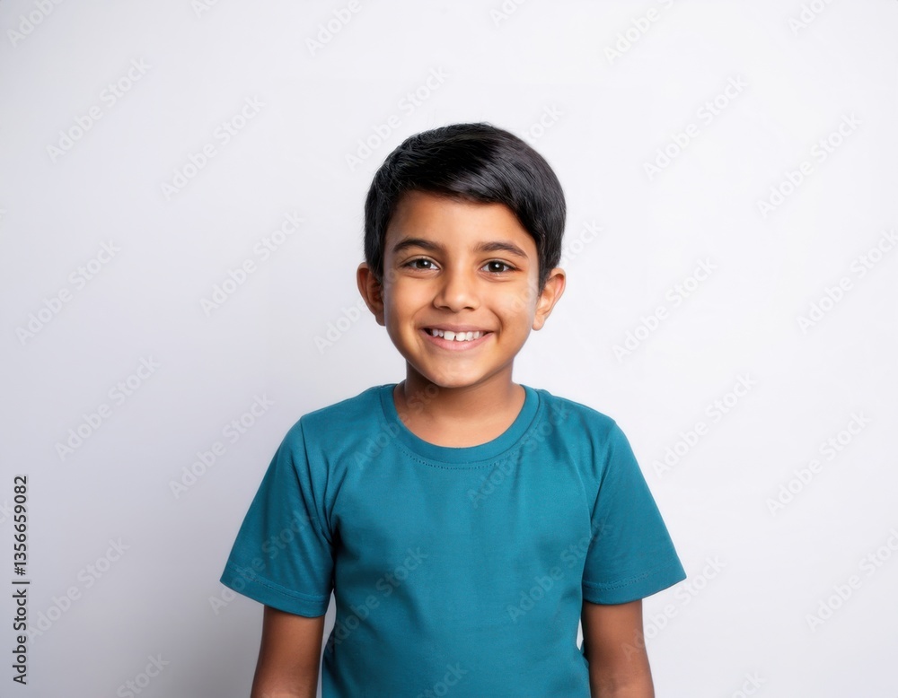 asian male kid wearing plain t-shirt on isolated transparent white background. cut out asian male kid wearing plain t-shirt on isolated transparent white background. cut out