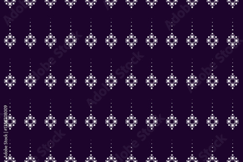 Another traditional ethnic sadu designs for carpets, for wallpapers and can also be used for clothing and pillow. in black and white