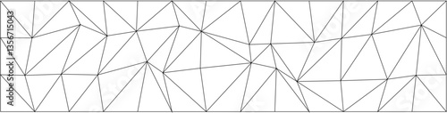 Abstract geometric pattern with triangular shapes for modern design and decor.