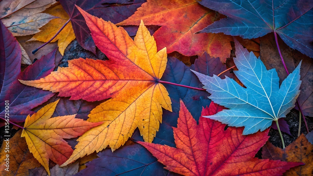 Autumn Symphony: Vibrant Fall Foliage in Warm Tones Autumn Symphony: Vibrant Fall Foliage in Warm Tones